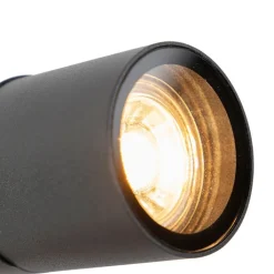 QAZQA Gartenbeleuchtung|Außenstrahler*Spießstrahler schwarz einstellbar IP44 - Solo