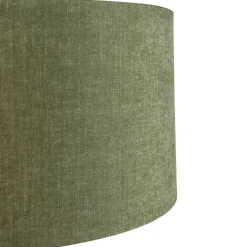 QAZQA Wandleuchten|Wohnzimmerlampen*Stahlwandbogenlampe mit schattengrünem 35/35/20 einstellbar