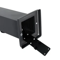 QAZQA Gartenbeleuchtung|Stehlampen Außen*Steh-Außenleuchte dunkelgrau 45 cm mit Fassung IP44 - Malios