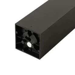 QAZQA Gartenbeleuchtung|Stehlampen Außen*Stehende Außenleuchte schwarz mit Rauch 80 cm IP44 - Charlois