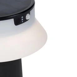 QAZQA Gartenbeleuchtung|Led-Außenleuchten*Stehende Außenleuchte schwarz inkl. LED und Dimmer IP55 Solar - Felice