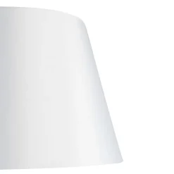 QAZQA Schlafzimmerlampen|Esszimmerlampen*Stehlampe Bronze mit weißem Schirm und verstellbarem Arm - Ladas Deluxe