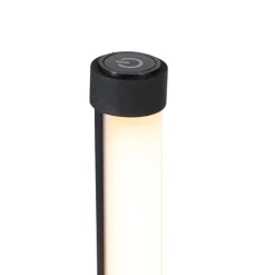 QAZQA Küchenlampen|Led-Stehlampen*Stehlampe schwarz inkl. LED mit Touch-Dimmer 3-stufig dimmbar - Line-up