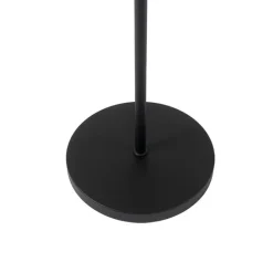 QAZQA Stehlampen|Wohnzimmerlampen*Stehlampe schwarz mit Gold 35 cm verstellbar - Magnax