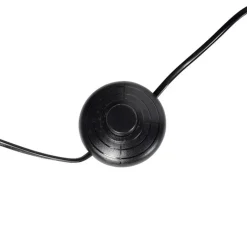 QAZQA Stehlampen|Wohnzimmerlampen*Stehlampe Stativ schwarz mit grünem Schirm und Gold 50 cm - Puros