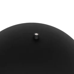 QAZQA Gartenbeleuchtung|Led-Außenleuchten*Stehleuchte für den Außenbereich Pilz Schwarz Wiederaufladbar 3-stufig dimmbar - Keira