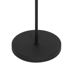 QAZQA Gartenbeleuchtung|Led-Außenleuchten*Stehleuchte für den Außenbereich Pilz Schwarz Wiederaufladbar 3-stufig dimmbar - Keira