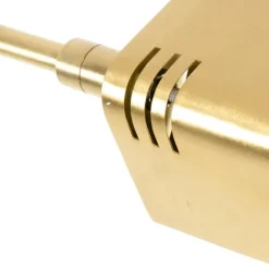 QAZQA Schlafzimmerlampen|Esszimmerlampen*Stehleuchte Messing inkl. LED mit Touchdimmer - Notia