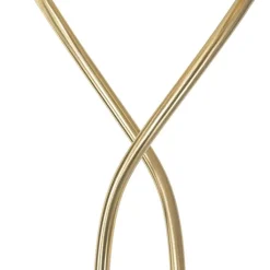 QAZQA Schlafzimmerlampen|Küchenlampen*Stehleuchte Messing inkl. LED und Dimmer mit Leselampe - Empoli