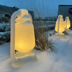 QAZQA Gartenbeleuchtung|Stehlampen Außen*Stehleuchte weiß 110 cm IP44 - Storm Extra Large