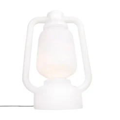 QAZQA Gartenbeleuchtung|Stehlampen Außen*Stehleuchte weiß 110 cm IP44 - Storm Extra Large