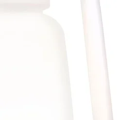 QAZQA Gartenbeleuchtung|Stehlampen Außen*Stehleuchte weiß 110 cm IP44 - Storm Extra Large