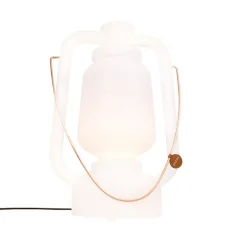 QAZQA Gartenbeleuchtung|Stehlampen Außen*Stehleuchte weiß 51 cm IP44 - Storm Large