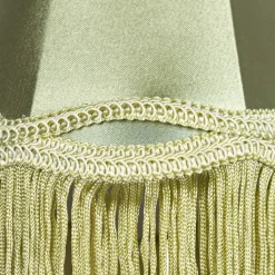 QAZQA Lampenschirme*Stoff-Klemmleuchte Grün 12/8,5/15 - Granny