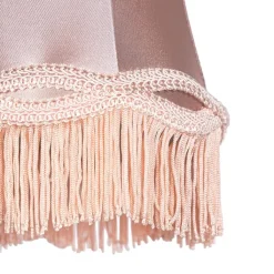 QAZQA Lampenschirme*Stoff-Klemmleuchte Rosa 12/8,5/15 - Granny