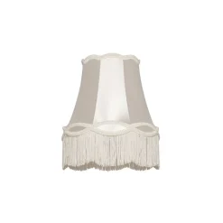 QAZQA Lampenschirme*Stofflampenschirm creme 30 cm - Oma