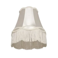 QAZQA Lampenschirme*Stofflampenschirm creme 30 cm - Oma