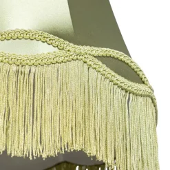 QAZQA Lampenschirme*Stofflampenschirm grün 30 cm - Oma