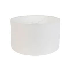 QAZQA Lampenschirme*Stofflampenschirm Off-White 35/35/20