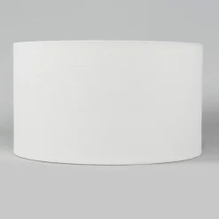 QAZQA Lampenschirme*Stofflampenschirm Off-White 35/35/20