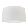 QAZQA Lampenschirme*Stofflampenschirm Weiß 50/50/25