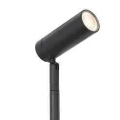 QAZQA Led-Außenleuchten|Außenstrahler*Strahler schwarz 80cm inkl. LED Verstellbar IP65 inkl. Kabel und Stecker - Carl