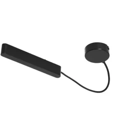 QAZQA Schlafzimmerlampen|Küchenlampen*Stromschienen-Netzteil schwarz 100W mit Montageplatte 1-phasig - Magnetic