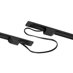 QAZQA Küchenlampen|Deckenstrahler*Stromschienenverbinder schwarz 1-phasig - Magnetic