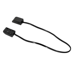 QAZQA Küchenlampen|Deckenstrahler*Stromschienenverbinder schwarz 1-phasig - Magnetic