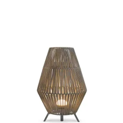 Newgarden Gartenbeleuchtung|Led-Außenleuchten*Taupe Stehleuchte inklusive dimmbarer LED, IP54, wiederaufladbar mit Fernbedienung - Conta