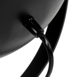 QAZQA Tischlampen|Wohnzimmerlampen*Tischlampe schwarz mit Gold 63,3 cm Stativ verstellbar - Magnax