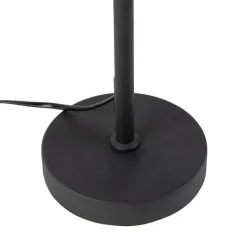 QAZQA Tischlampen|Wohnzimmerlampen*Tischlampe schwarz mit Granny Frame 30 cm verstellbar - Parte