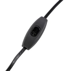 QAZQA Tischlampen|Wohnzimmerlampen*Tischleuchte Bronze mit Samtlampenschirm Blattdesign und goldener Innenseite - Pisos