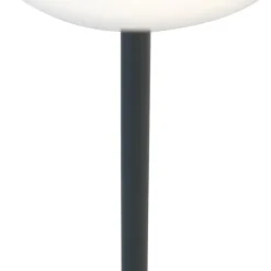 Newgarden Gartenbeleuchtung|Led-Außenleuchten*Tischleuchte dunkelgrau inkl. LED wiederaufladbar mit Touchdimmer - Renata