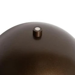 QAZQA Gartenbeleuchtung|Led-Außenleuchten*Tischleuchte für den Außenbereich Pilzform Dunkelbronze Wiederaufladbar - Keira