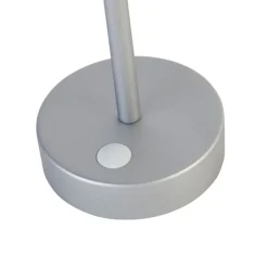 Newgarden Gartenbeleuchtung|Led-Außenleuchten*Tischleuchte grau inkl. LED wiederaufladbar mit Touchdimmer - Renata