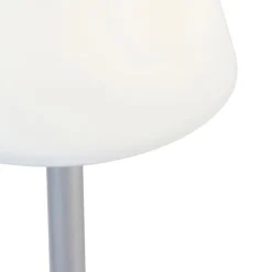 Newgarden Gartenbeleuchtung|Led-Außenleuchten*Tischleuchte grau inkl. LED wiederaufladbar mit Touchdimmer - Renata