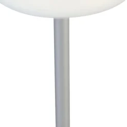 Newgarden Gartenbeleuchtung|Led-Außenleuchten*Tischleuchte grau inkl. LED wiederaufladbar mit Touchdimmer - Renata