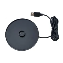 QAZQA Professional Gartenbeleuchtung|Led-Außenleuchten*Tischleuchte Grün inkl. LED IP65 Wiederaufladbar mit Ladestation - Bass