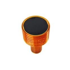 Newgarden Gartenbeleuchtung|Led-Außenleuchten*Tischleuchte Orange Kunststoff inkl. LED Solar Wiederaufladbar IP44 - Ambar