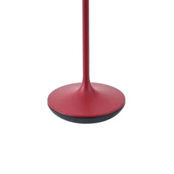 QAZQA Gartenbeleuchtung|Led-Außenleuchten*Tischleuchte Rot inkl. LED IP65 Wiederaufladbar mit Ladestation - Treble