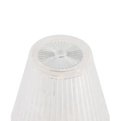 Newgarden Gartenbeleuchtung|Led-Außenleuchten*Tischleuchte transparentes Glas inkl. LED Wiederaufladbar IP44 - Lola 20 Lux