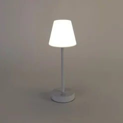Newgarden Gartenbeleuchtung|Led-Außenleuchten*Tischleuchte weiß inkl. LED wiederaufladbar mit Touchdimmer - Renata