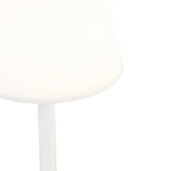 Newgarden Gartenbeleuchtung|Led-Außenleuchten*Tischleuchte weiß inkl. LED wiederaufladbar mit Touchdimmer - Renata