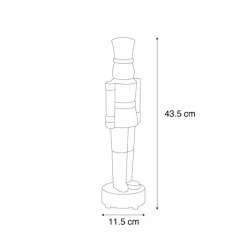 QAZQA Gartenbeleuchtung|Wohnzimmerlampen*Tischleuchte Weiß inkl. LED Dimmbar und Wiederaufladbar RGBW-IC - Nutcracker