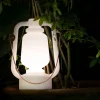 QAZQA Gartenbeleuchtung|Led-Außenleuchten*Tischleuchte weiß IP44 inkl. Bluetooth Lautsprecher - Storm Music