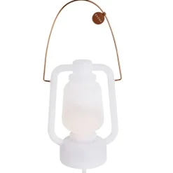 QAZQA Gartenbeleuchtung|Led-Außenleuchten*Tischleuchte weiß IP44 inkl. Bluetooth Lautsprecher - Storm Music