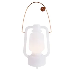 QAZQA Gartenbeleuchtung|Led-Außenleuchten*Tischleuchte weiß IP44 inkl. Bluetooth Lautsprecher - Storm Music