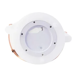 QAZQA Gartenbeleuchtung|Led-Außenleuchten*Tischleuchte wiederaufladbar 30 cm IP44 weiß - Storm Small