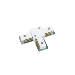 QAZQA Deckenstrahler|Aufbaustrahler*T-Verbinder für 1-phasige Schiene weiß - Iconic